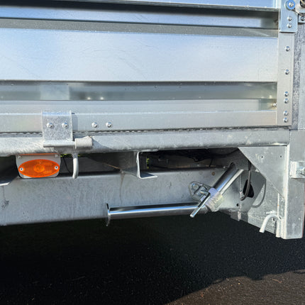 Indespension Braked 16' x 6'6" Triple Axle Flatbed Trailer