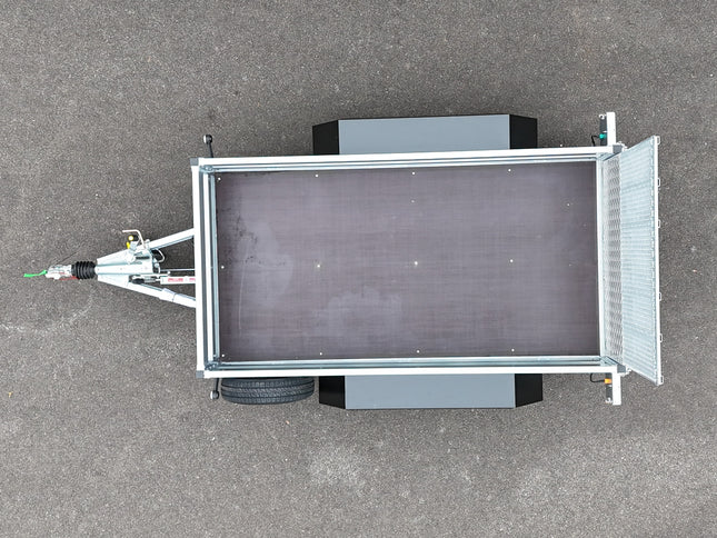 Indespension Braked 8' X 4' Twin Axle Trailer (Ramped Trailer)