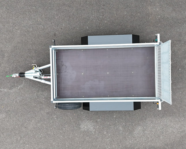 Indespension Braked 8' X 4' Twin Axle Trailer (Ramped Trailer)