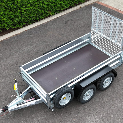 Indespension Braked 8' X 4' Twin Axle Trailer (Ramped Trailer)