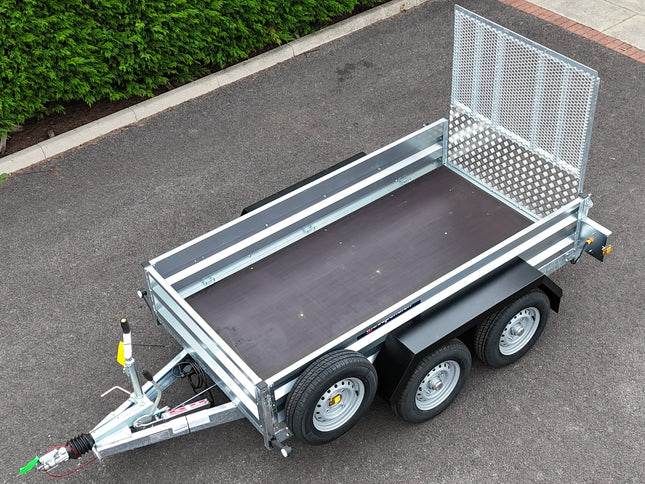 Indespension Braked 8' X 4' Twin Axle Trailer (Ramped Trailer)