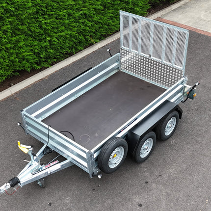 Indespension Braked 8' X 5' Twin Axle Trailer (Ramped)