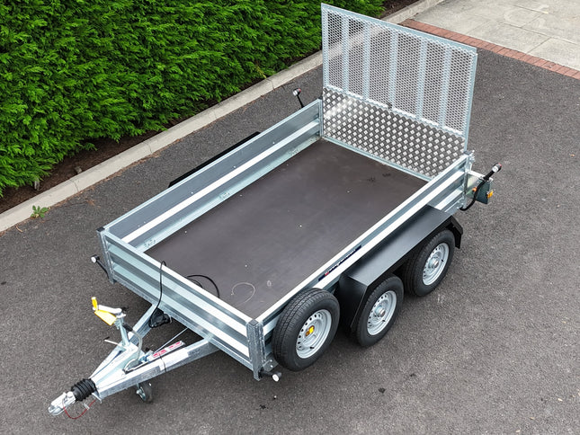 Indespension Braked 8' X 5' Twin Axle Trailer (Ramped)