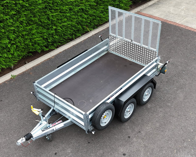 Indespension Braked 8' X 5' Twin Axle Trailer (Ramped)