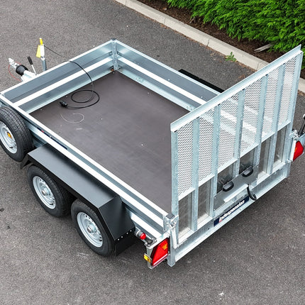 Indespension Braked 8' X 5' Twin Axle Trailer (Ramped)