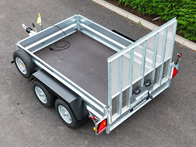 Indespension Braked 8' X 5' Twin Axle Trailer (Ramped)