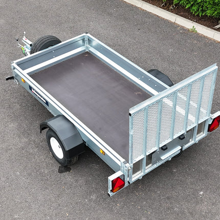 Indespension Unbraked 8' X 4' Single Axle Trailer (Ramptail)