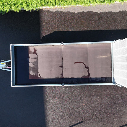 Indespension Braked 16' x 6'6" Triple Axle Flatbed Trailer