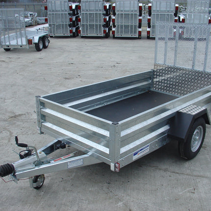 Indespension Braked 8' X 4' Single Axle Trailer