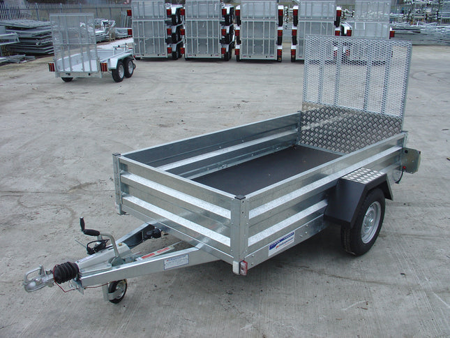 Indespension Braked 8' X 4' Single Axle Trailer