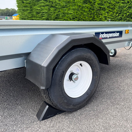 Indespension Unbraked 6'6" X 4' Ramptail Single Axle Trailer