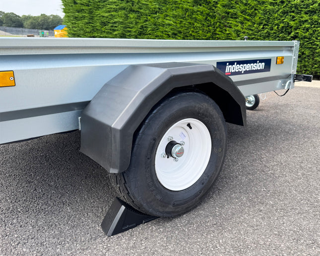 Indespension Unbraked 6'6" X 4' Ramptail Single Axle Trailer