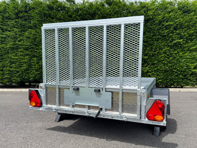 Indespension Unbraked 6'6" X 4' Ramptail Single Axle Trailer