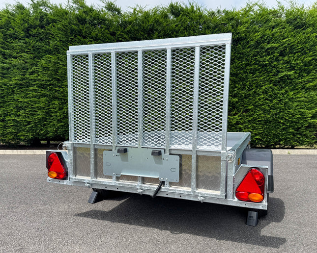 Indespension Unbraked 6'6" X 4' Ramptail Single Axle Trailer