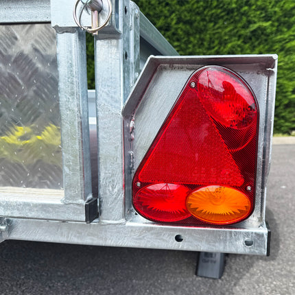 Indespension Unbraked 6'6" X 4' Ramptail Single Axle Trailer