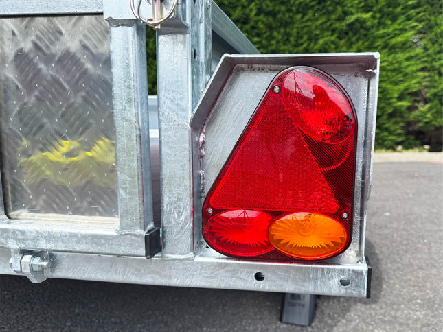 Indespension Unbraked 6'6" X 4' Ramptail Single Axle Trailer