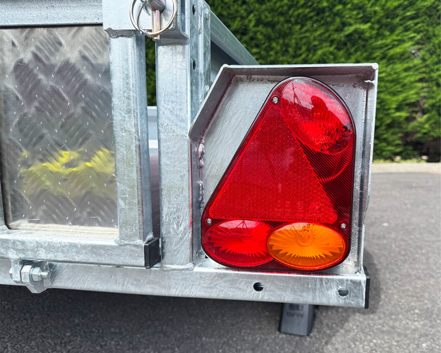 Indespension Unbraked 6'6" X 4' Ramptail Single Axle Trailer