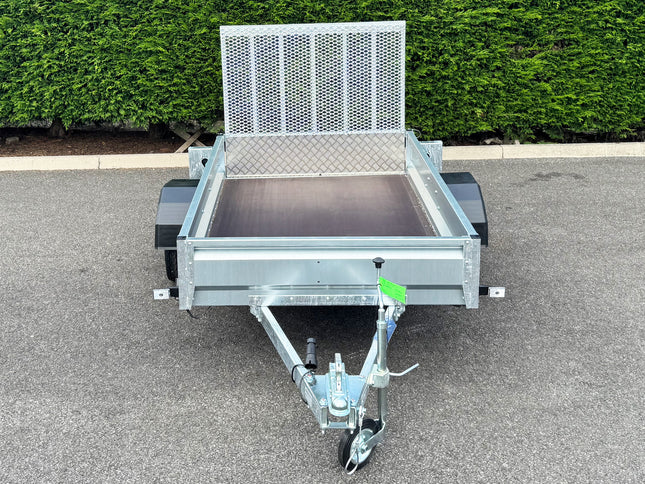 Indespension Unbraked 6'6" X 4' Ramptail Single Axle Trailer