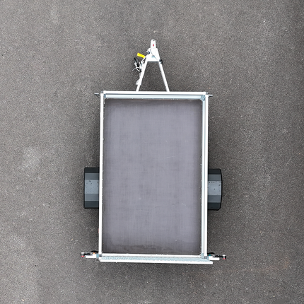 Indespension Unbraked 8' X 5' Single Axle Trailer - With Ramp tail