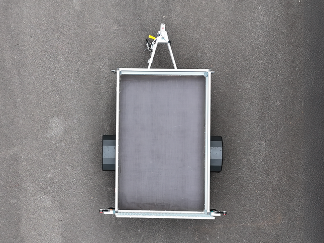 Indespension Unbraked 8' X 5' Single Axle Trailer - With Ramp tail