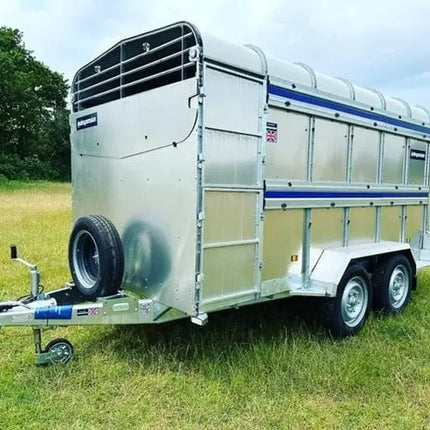 Indespension Twin Axle 12' x 6' x 6'H Livestock Trailer
