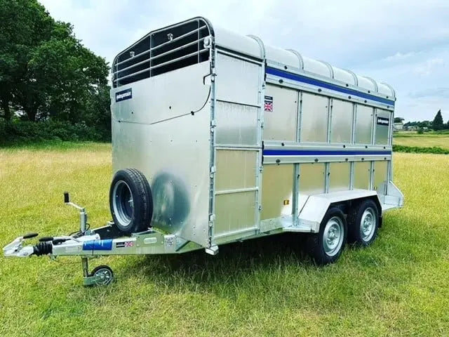 Indespension Twin Axle 12' x 6' x 6'H Livestock Trailer