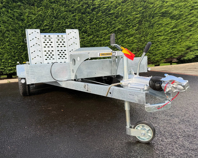 Indespension 12' x 6' Challenger 50 Beavertail Trailer - 3500kg