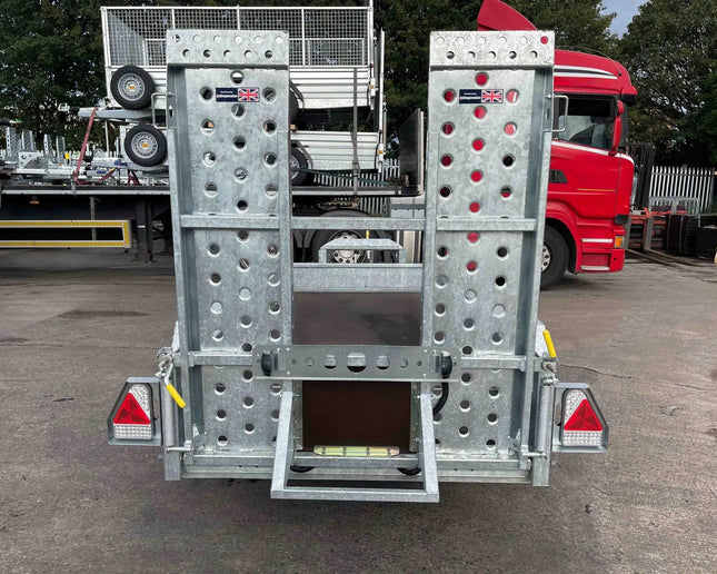 Indespension 9' x 4' Challenger 50 Beavertail Trailer - 2700kg