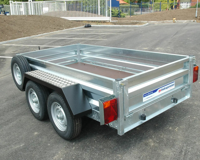 Indespension Braked 8' X 4' Twin Axle Trailer