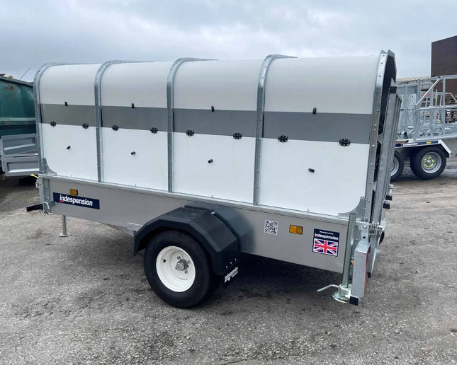 Indespension Braked 8' x 4' x 4' High Livestock Trailer
