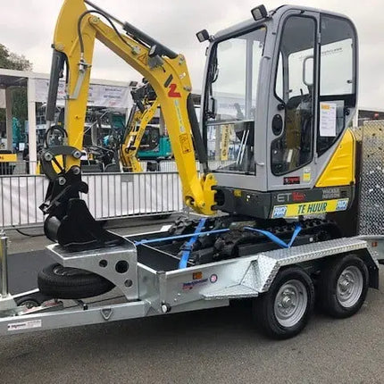 Indespension 9' x 4' Challenger 50 Beavertail Trailer - 2700kg