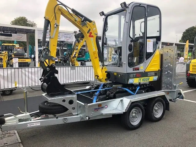 Indespension 9' x 4' Challenger 50 Beavertail Trailer - 2700kg