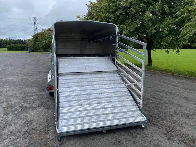 Indespension Twin Axle 12' x 6' x 6'H Livestock Trailer