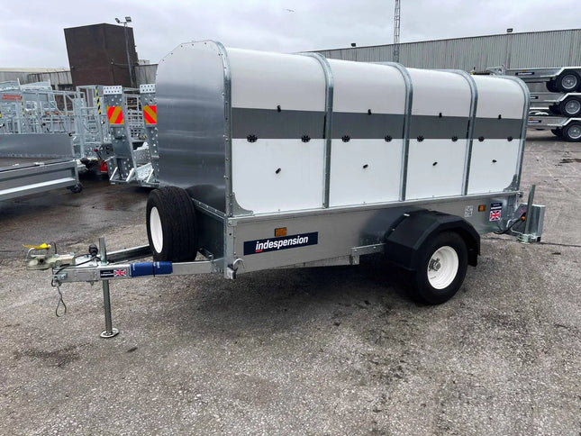 Indespension Braked 8' x 4' x 4' High Livestock Trailer