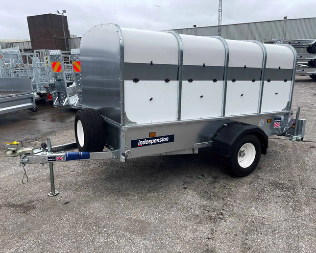 Indespension Braked 8' x 4' x 4' High Livestock Trailer
