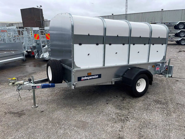 Indespension Braked 8' x 4' x 4' High Livestock Trailer