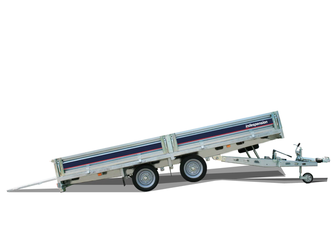 NEW- Indespension U-Tilt Flatbed 14'2" x 6'2"