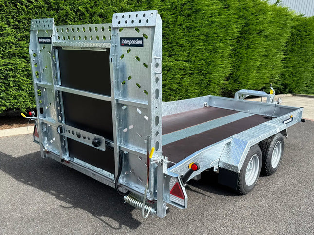Indespension 12' x 6' Challenger 50 Beavertail Trailer - 3500kg