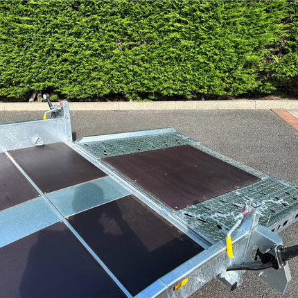 Indespension 12' x 6' Challenger 50 Beavertail Trailer - 3500kg