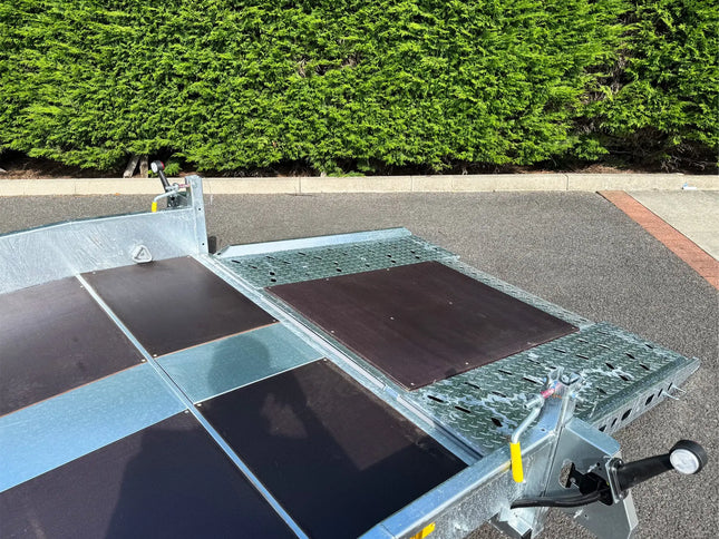 Indespension 12' x 6' Challenger 50 Beavertail Trailer - 3500kg