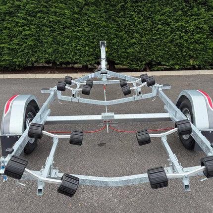 Indespension Roller Coaster 3 - 1100kg Marine Trailer