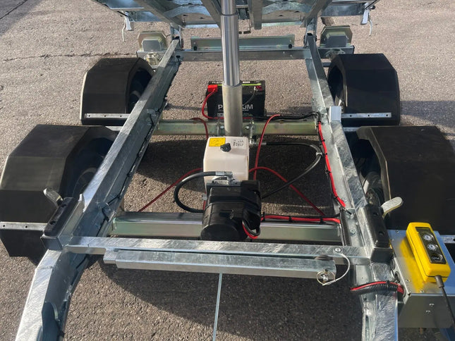 8'1 X 5'3 Electric Rear Tipper Trailer