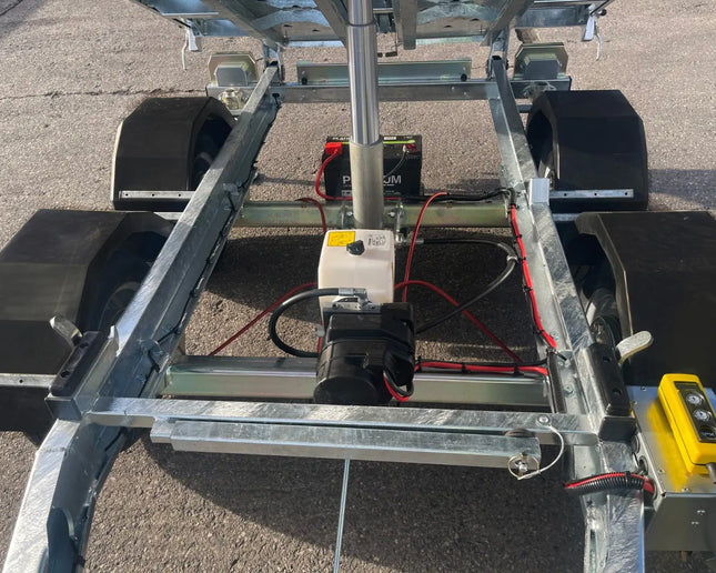 8'1 X 5'3 Electric Rear Tipper Trailer