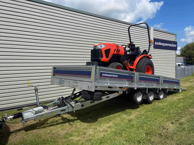 NEW- Indespension U-Tilt Flatbed 16'2" x 6'6"