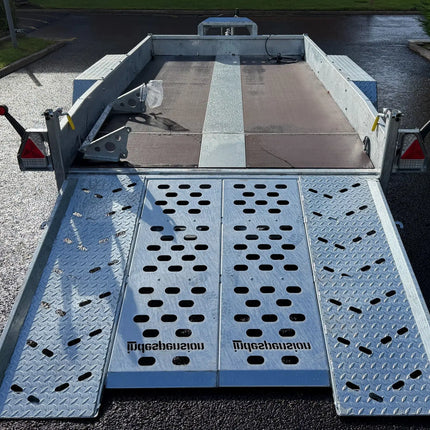 Indespension 12' x 6' Challenger 50 Beavertail Trailer - 3500kg