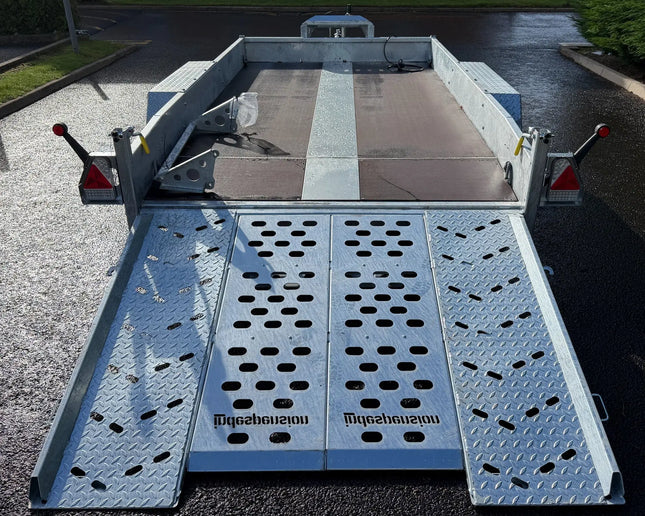 Indespension 12' x 6' Challenger 50 Beavertail Trailer - 3500kg