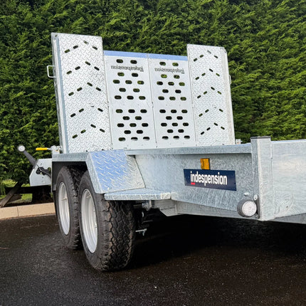Indespension 12' x 6' Challenger 50 Beavertail Trailer - 3500kg
