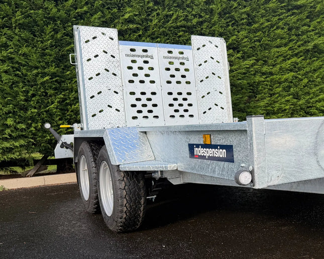 Indespension 12' x 6' Challenger 50 Beavertail Trailer - 3500kg
