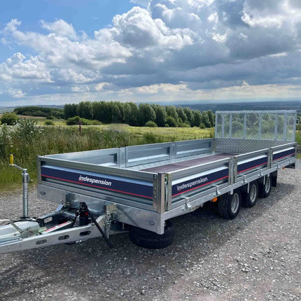 NEW- Indespension U-Tilt Flatbed 16'2" x 6'6"