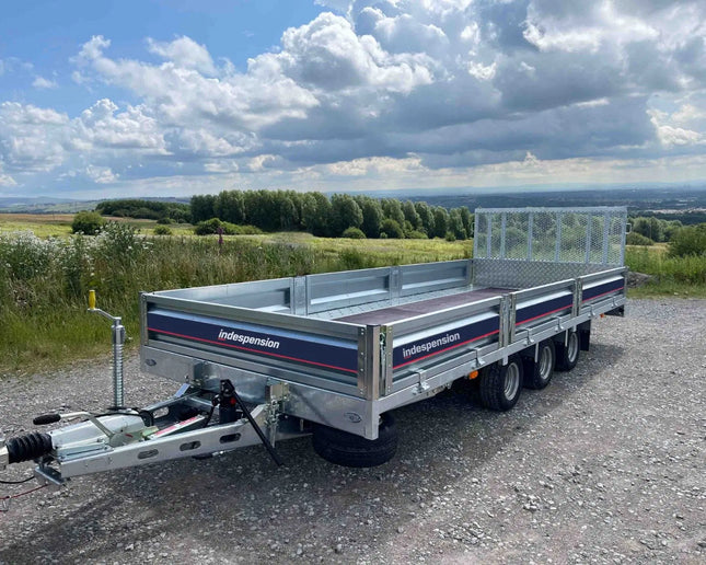 NEW- Indespension U-Tilt Flatbed 16'2" x 6'6"